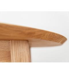 Tavolo legno massello rovere da pranzo allungabile da 110 cm a 160 cm Orbetello