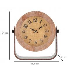 misure orologio da tavolo rotondo