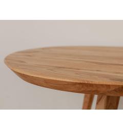 tavolino rovere massello naturale per soggiorno