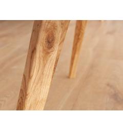 tavolino design soggiorno legno massello di rovere naturale