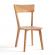 Sedia da pranzo rovere massello oliato LEON