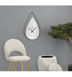 orologio di design da parete a forma di goccia