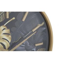 orologio di colore oro e nero dal design elegante