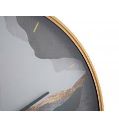 orologio art da muro con decorazione quadrante astratta