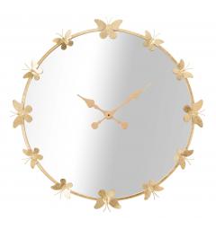 orologio da muro con specchio design moderno