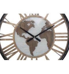 decorazione a forma di mondo del quadrante dell'orologio world class