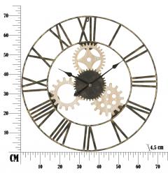 misure orologio da parete con ingranaggi