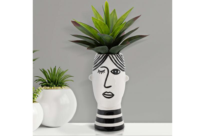 design particolare vaso volto