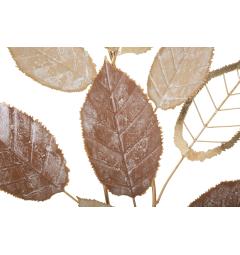 particolare delle foglie del pannello decorativo