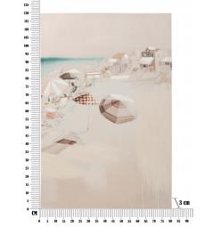 misure stampa dipinta beach