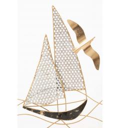 design elegante pannello decorativo a forma di vela