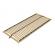 Rete a doghe in legno 90 cm x 200 cm letto singolo