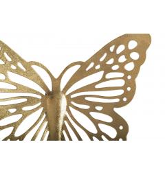 farfalle da muro in metallo resistente dorato design