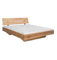 Letto in legno naturale massello di rovere 140 x 200 Toretta