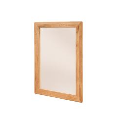 Specchio da muro moderno cornice in legno naturale oliato
