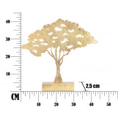 misure scultura a forma di albero
