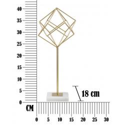 misure scultura a forma di cubo