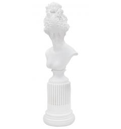 scultura decorativa bianca