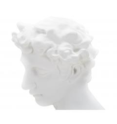 scultura a forma di giovane uomo