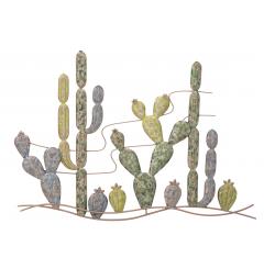 pannello tridimensionale a forma di cactus