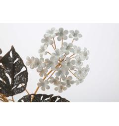 dettaglio fiori pannello a forma di vaso
