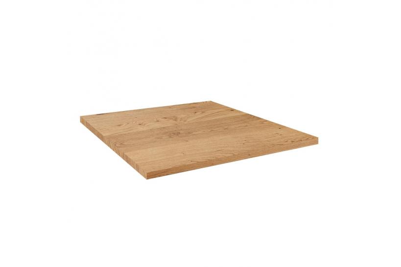 Ripiano per armadio in legno naturale massello 50 cm