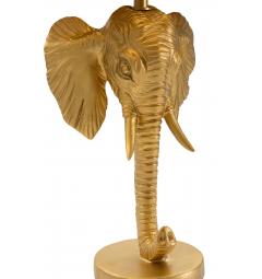 struttura lampada da tavolo oro a forma di elefante