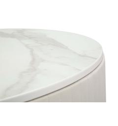 tavolino con piano in marmo