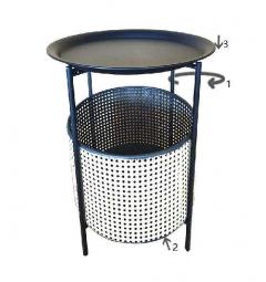 tavolino dal design robusto e stabile