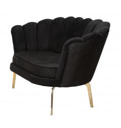 divano design elegante nero
