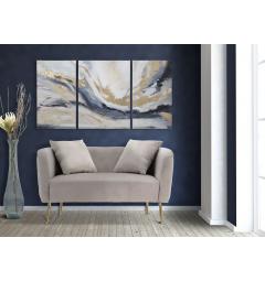 divano design elegante grigio