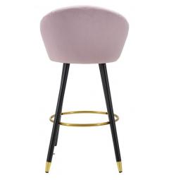 sgabello design moderno prague rosa