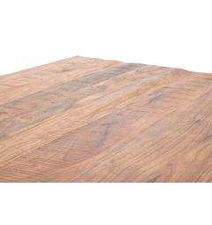 Tavolo da caffé rettangolare in legno massello