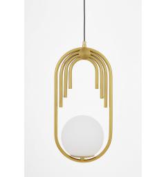 Lampada art deco a sfera ottone ZANETTI D15