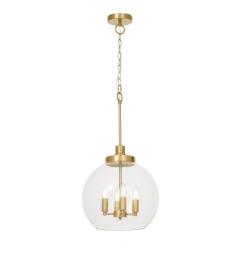 Lampadario a sfera ottone moderno BELLARIA