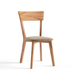 set 6 sedie da tavolo rovere massello seduta imbottita LEON