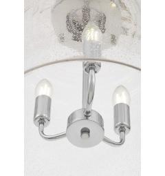 Lampadario a sospensione moderno cromo 3 punti luce RALTON W3