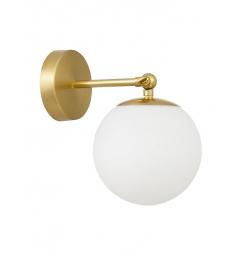 Applique a sfera ottone snodabile FREDICA W1