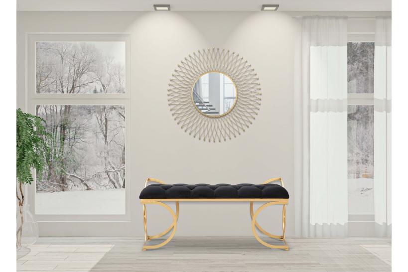 Sgabello panca da ingresso design moderno elegante - Arrediorg