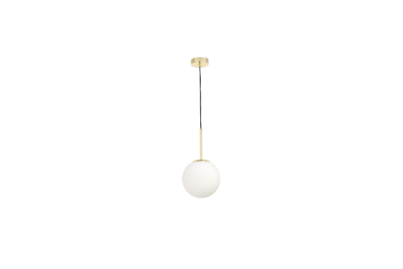 Lampada moderna a sospensione a sfera dorata FREDICA D20