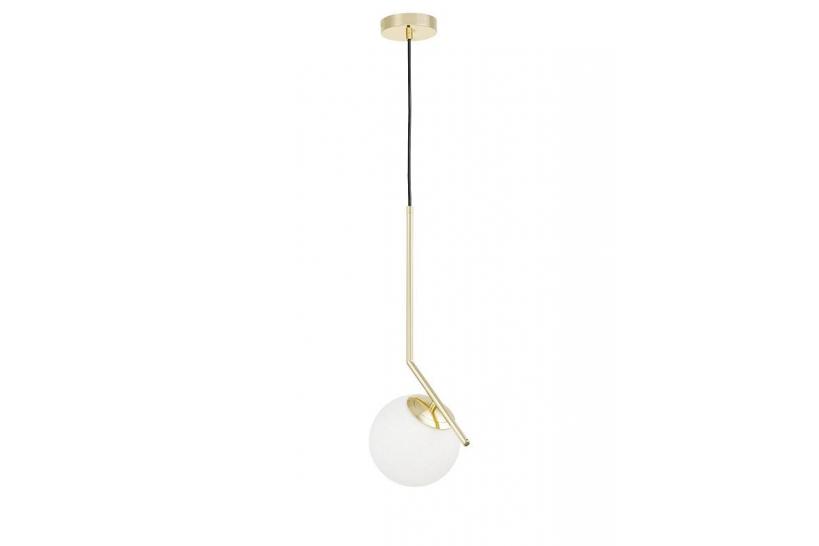 Lampada a sfera design sospensione oro SORENTO D15