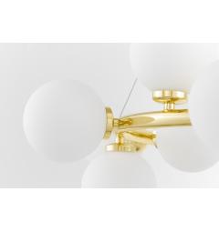 Lampadario a sospensione moderno a sfera oro MARSIADA W15