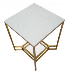 tavolino quadrato design geometrico