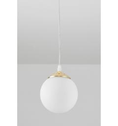 Lampada glamour a sospensione a sfera oro FINO W1