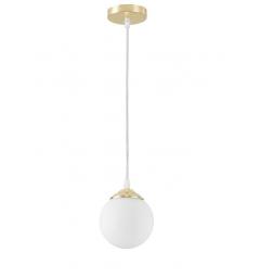 Lampada a sospensione a sfera oro FINO W1