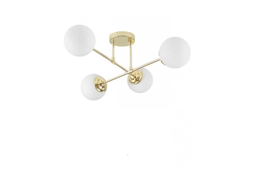 Lampada da soffitto oro a sfera FINO W4