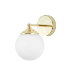 Applique glamour a sfera oro FINO W1