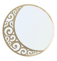 specchio a forma di luna astratta