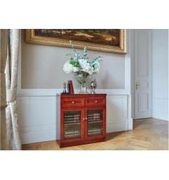 Armadietto 2 ante per ufficio o studio in stile classico PRESTIGE C625A