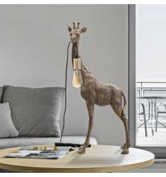 lampada da tavolo a forma di giraffa